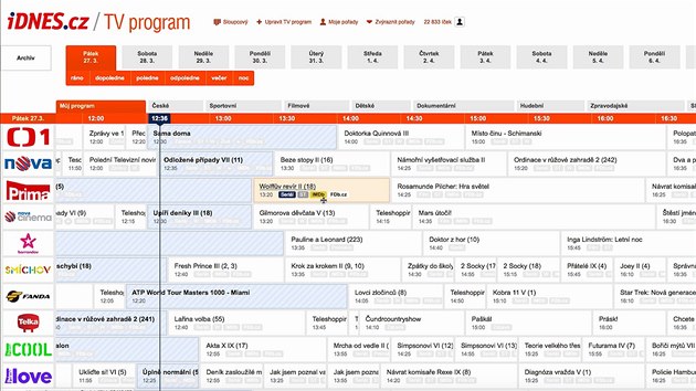 IDNES tv M Nov TV Program IDNES tv IDNES tv M Nov TV Program IDNES tv