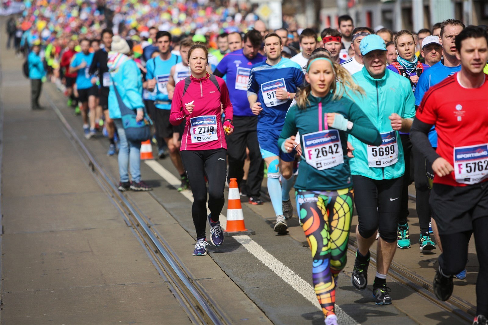 Momentka z Pra�ského p�lmaratonu