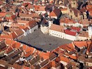 Hlavní námstí msta Sibiu, které bylo v roce 2007 spolen s Luxemburgem...
