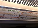 Nové plány ve vozech metra u naznaují zmnu, která nastane od pondlí 6....