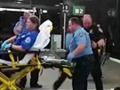 Útoník na letiti v New Orleans zranil maetou ostrahu.