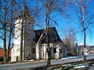Kostel sv. Anny v Libínském Sedle.