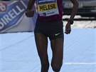 Yebergual Meleseová z Etiopie skonila druhá v sedmnáctém roníku plmaratonu,...