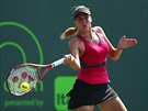 ÚSP̊NÝ START. Tenistka Nicole Vaidiová na turnaji v Miami zvládla 1. kolo,...