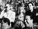 Bill Murray, Sarah Jessica Parkerová a Johnny Depp ve filmu Ed Wood (1994)