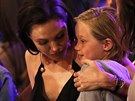 Angelina Jolie a její dcera Shiloh (Los Angeles, 28. bezna 2015)