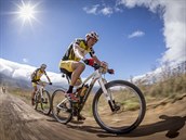 Sauser-Kulhav, vtzn duo etapovho zvodu horskch kol Cape Epic