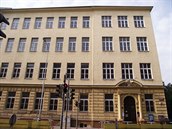 Budova Literární akademie v ulici Na Pankráci.