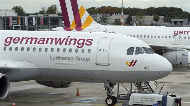 Airbus A320 spolenosti Germanwings na archivním snímku,