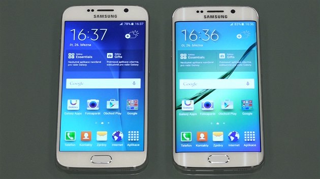 Samsung S6 a Samsung S6 Edge