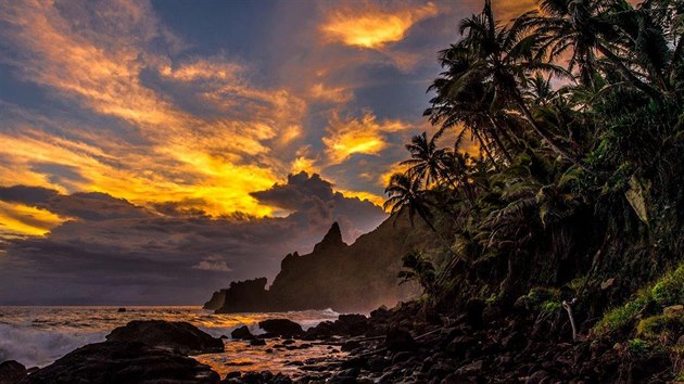 Svtn nad ztokou Bounty na ostrov Pitcairn
