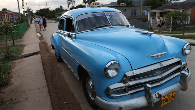 Nejstylovj taxi najdete na Kub, kde idii stle pouvaj 60 a 70 let star americk bourky.