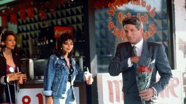 Laura San Giacomo a Richard Gere ve filmu Pretty Woman (1990)