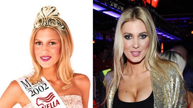 Kateřina Průšová (31) v letech 2002 a 2013. Věnuje se produkci módních přehlídek.