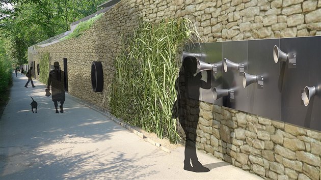 Vizualizace nového Rákosova pavilonu, který se otevře veřejnosti v roce 2016. Budou v něm drobnější expozice.