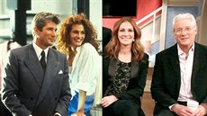 Richard Gere a Julia Robertsová ve filmu Pretty Woman (1990) a pi 25. výroí...