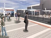 Vizualizace budoucí podoby brněnského nádraží