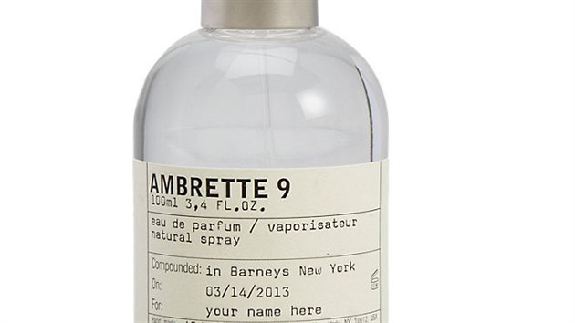Dtsk parfmovan voda Ambrette 9 s vn proskurnku a citrus, Le Labo, 100 ml za cca 6 080 K