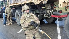 Posádku cisterny konvoje tvo�ily výhradn� �eny.