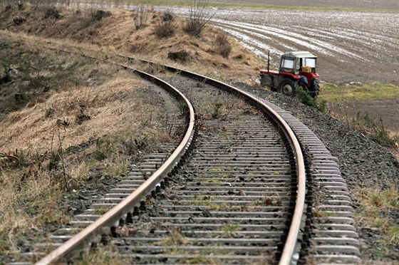 Obnova nepoužívané železniční trati do Německa, uzavřené od dob železné opony....