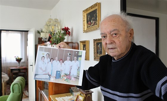 Léka Julius Vachtenheim ordinuje i ve svých 88 letech, i kdy u jen jeden den...