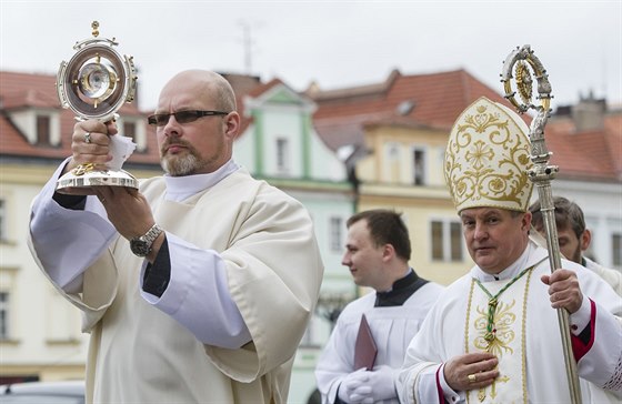 Královéhradecké biskupství uložilo do katedrály Svatého Ducha v Hradci Králové...