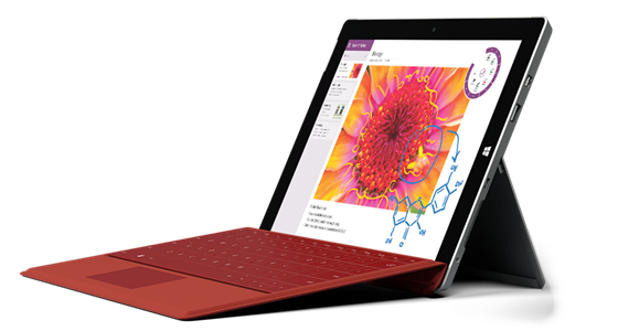 Nový tablet Surface 3 od Microsoftu využívá 10,8placový displej