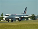 Airbus A319 Air France v Praze.