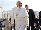 Pape Frantiek (Vatikán, 1. dubna 2015)
