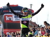 Cyklista Jiří Polnický z týmu Whirlpool Author vyhrál závod Velká...