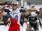 Alexander Kristoff vtz v zvodu Kolem Flander.