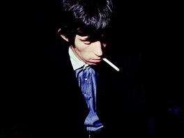 Keith Richards u klavíru (z knihy The Rolling Stones XL. vyd. TASCHEN 2015)