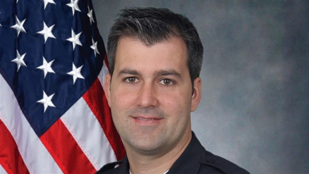 Americk policista Michael Slager na archivnm snmku