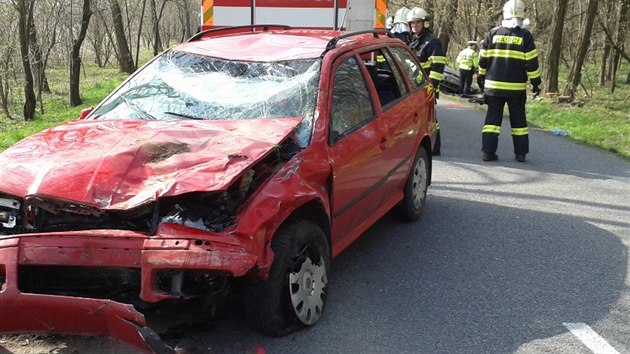 tvrten nehoda na Hodonnsku si vydala ivot devatenctilet idiky (9. dubna 2015).