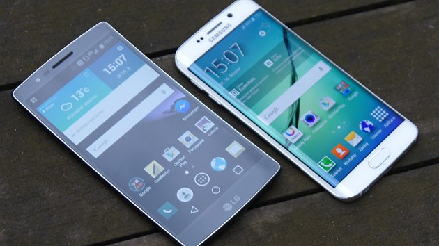 LG G Flex 2 a Samsung Galaxy S6 edge