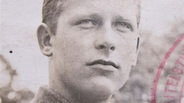 Josef Lika v eskoslovensk brigd v roce 1945