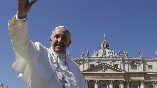 Pape Frantiek (Vatikn, 29. bezna 2015)