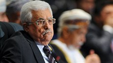 Palestinský prezident Mahmúd Abbás na arabském summitu v Egypt� (28. b�ezna...