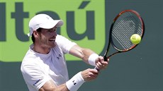 Andy Murray ve finále turnaje v Miami.