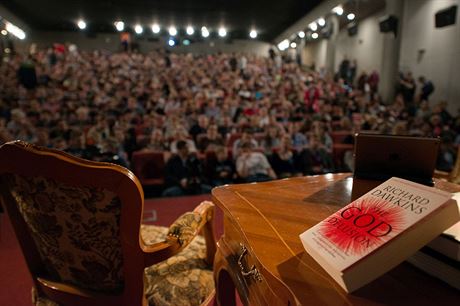 Hlavním hostem festivalu byl Richard Dawkins, autor (mimo jiné) i známé knihy Boí blud (God Delusion)