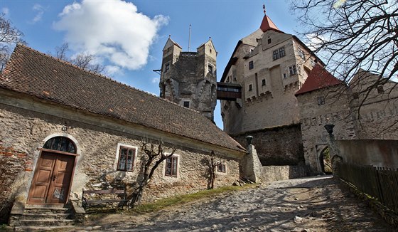 Hrad Perntejn v dnen podob.