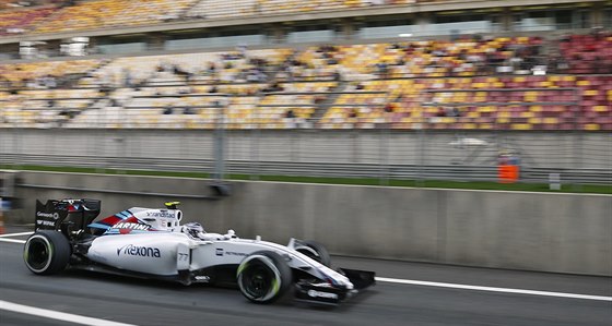 Valtteri Bottas z Williamsu bhem Velké ceny íny