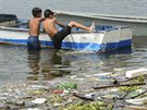 Zátoka Guanabara v Riu de Janeiru, ve které se za rok uskutení olympijské...
