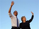 Prezidentské primárky demokrat Clintonová prohrála tsn s Barackem Obamou. V...