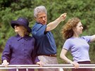 Bill a Hillary Clintonovi spolu mají dceru Chelsea Victorii. Snímek je ze...