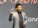 Richard Yu pedstavuje Huawei P8 na premiée v Londýn