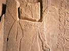 Reliéf zniený islamisty v Nimrudu.