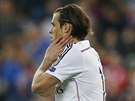 ZAHODIL VELKOU ANCI. Gareth Bale z Realu Madrid poté, co ve 3. minut zápasu s...