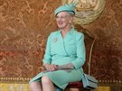 Dánská královna Margrethe II. (Koda, 16. dubna 2015)
