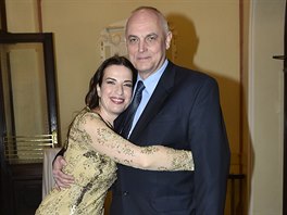 Michaela Jílková s manželem